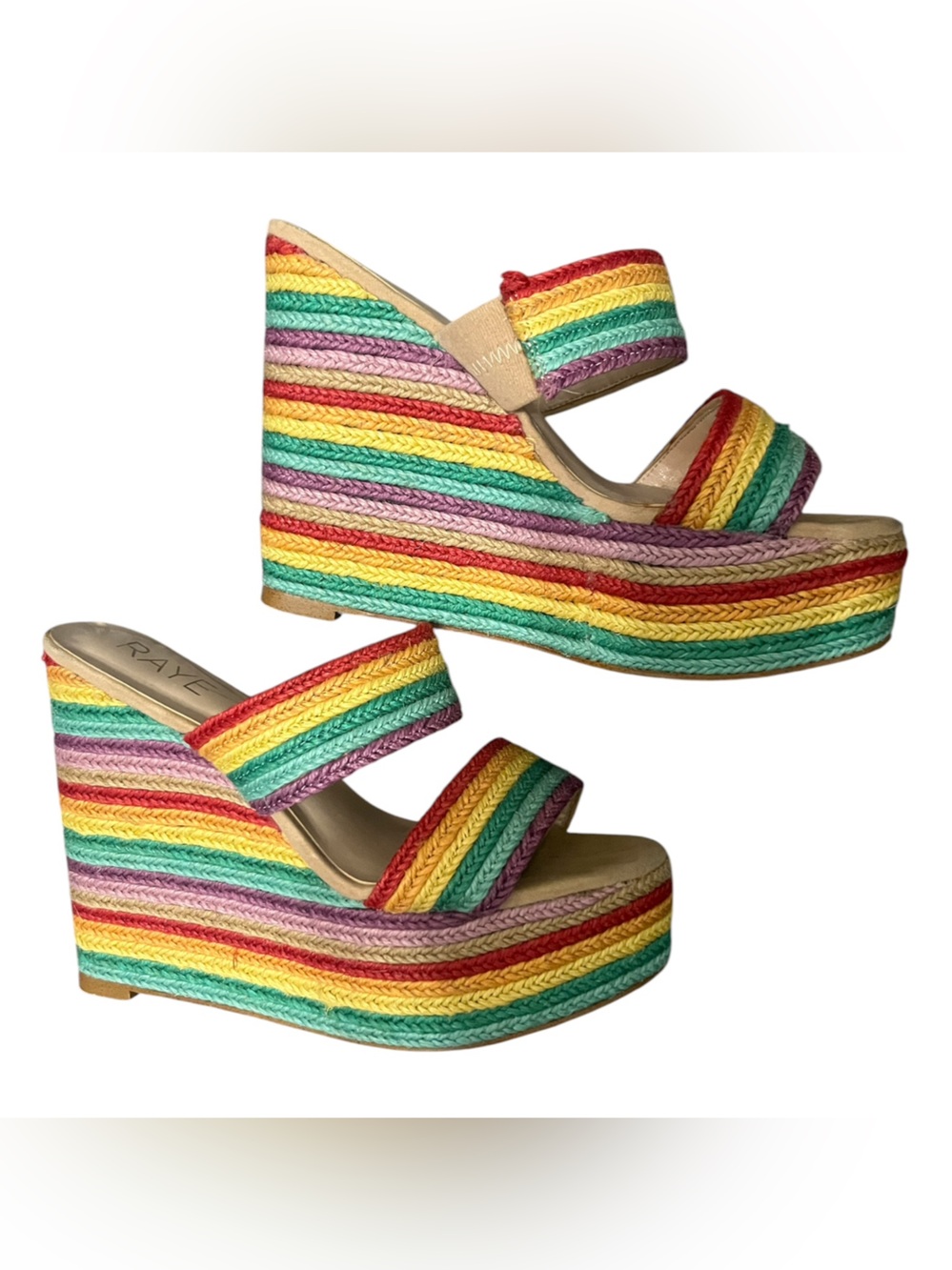 RAYE "Islander" Wedge Sandals - Picture 2 of 3